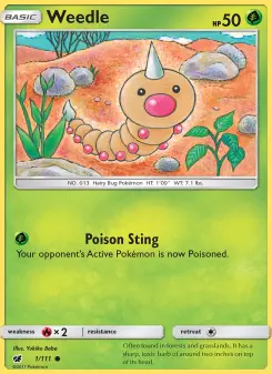 Weedle — Crimson Invasion #1