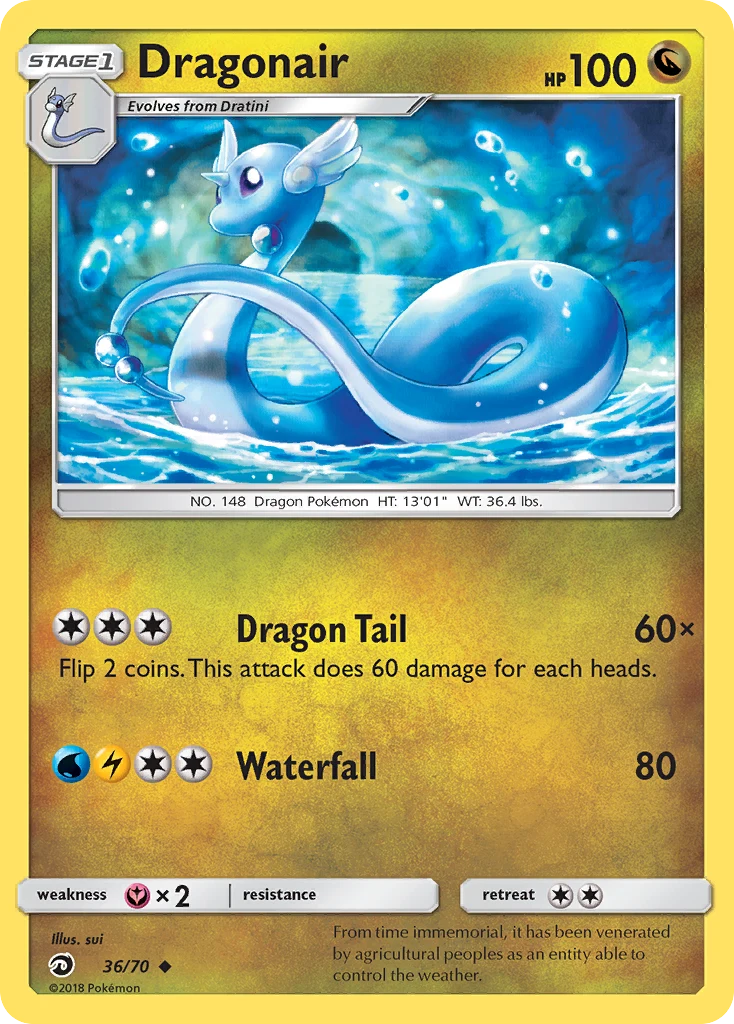 Dragonair 36 card from Dragon Majesty