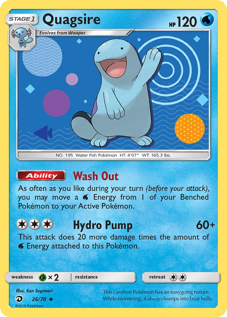 Quagsire 26 — Dragon Majesty 26, Normal finish