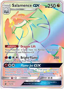 Salamence-GX 73 — Dragon Majesty