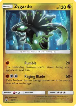 Zygarde — Dragon Majesty #49