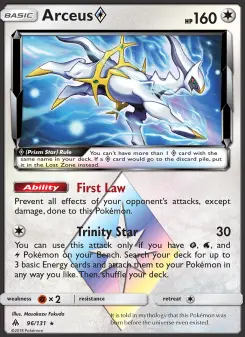 Arceus ◇ 96 — Forbidden Light