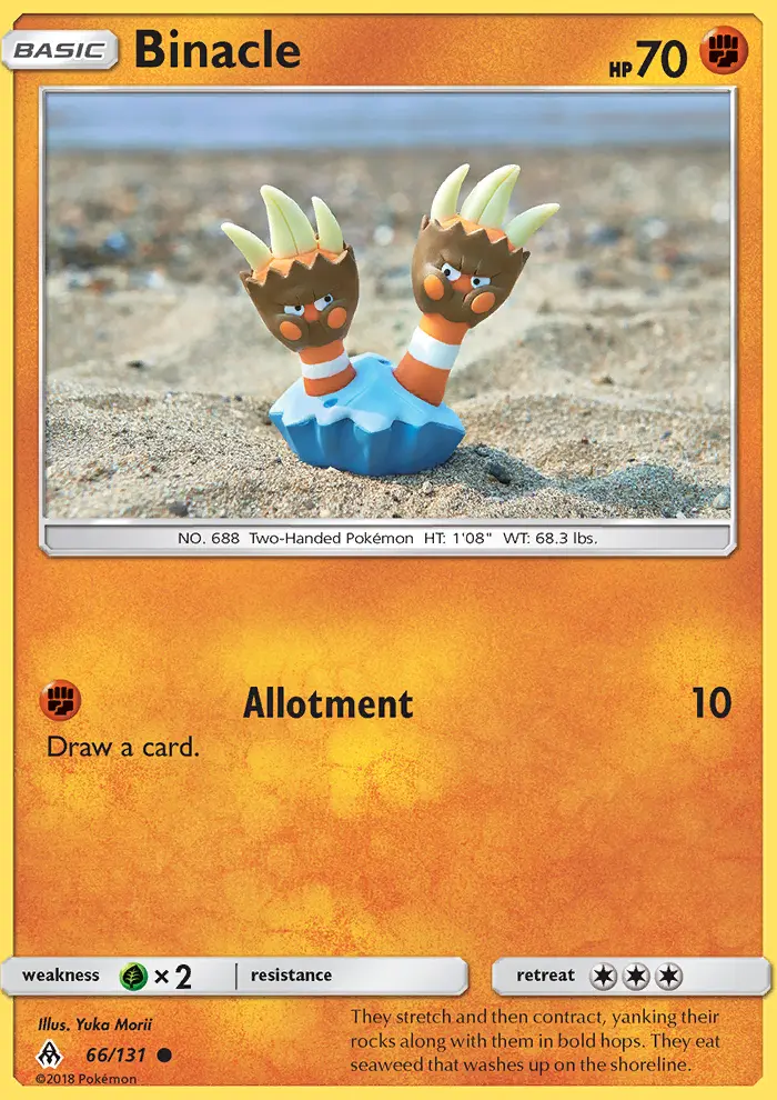 Binacle 66 — Forbidden Light 66, Normal finish