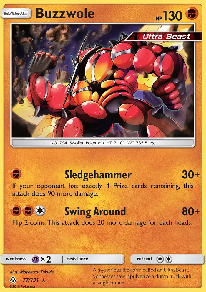 Buzzwole 77 — Forbidden Light 77, Normal finish