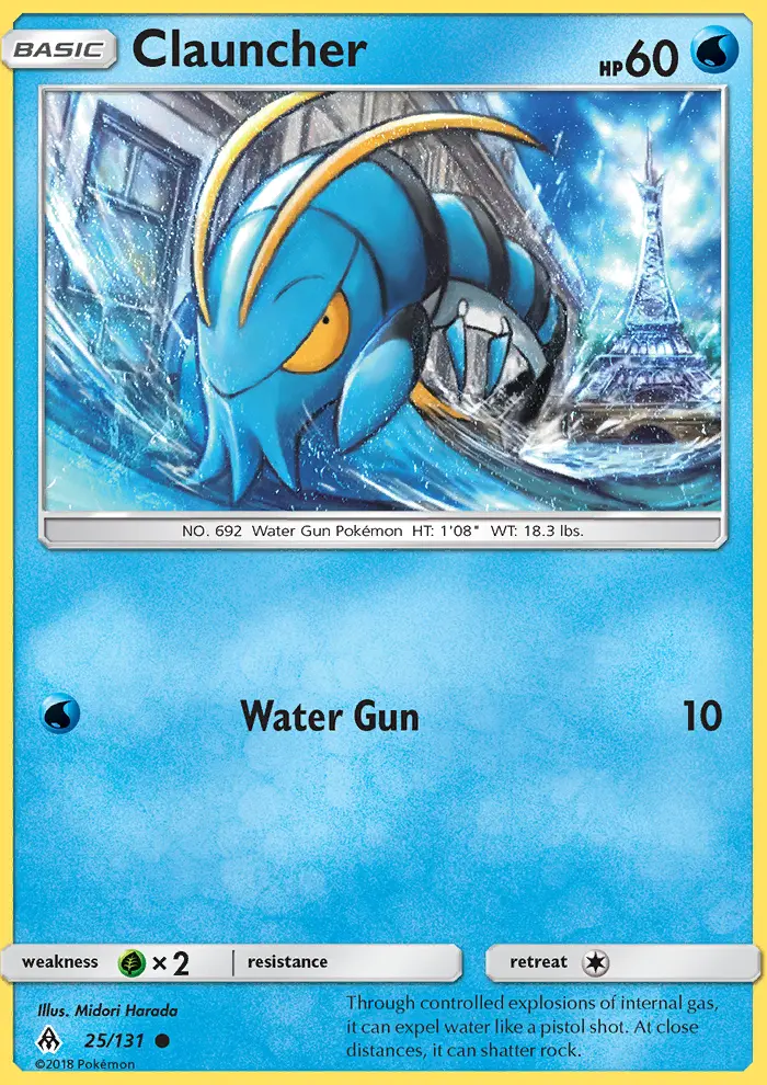 Clauncher 25 card from Forbidden Light