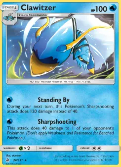 Clawitzer — Forbidden Light 26