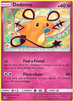 Dedenne — Forbidden Light #88