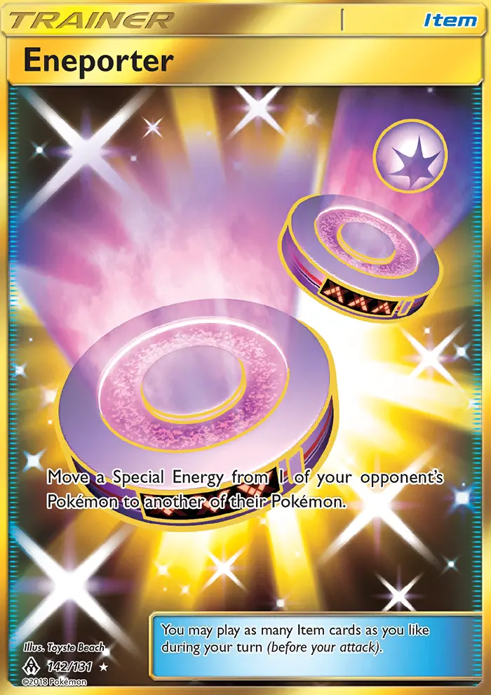 Eneporter 142 — Forbidden Light 142, Holofoil finish