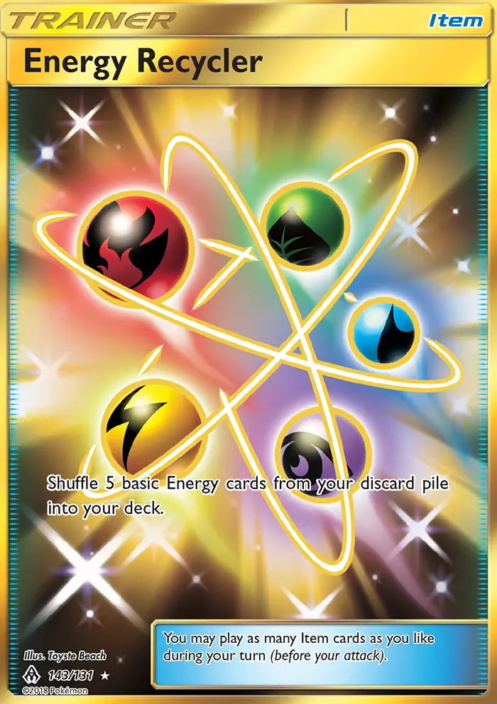 Energy Recycler 143 card from Forbidden Light