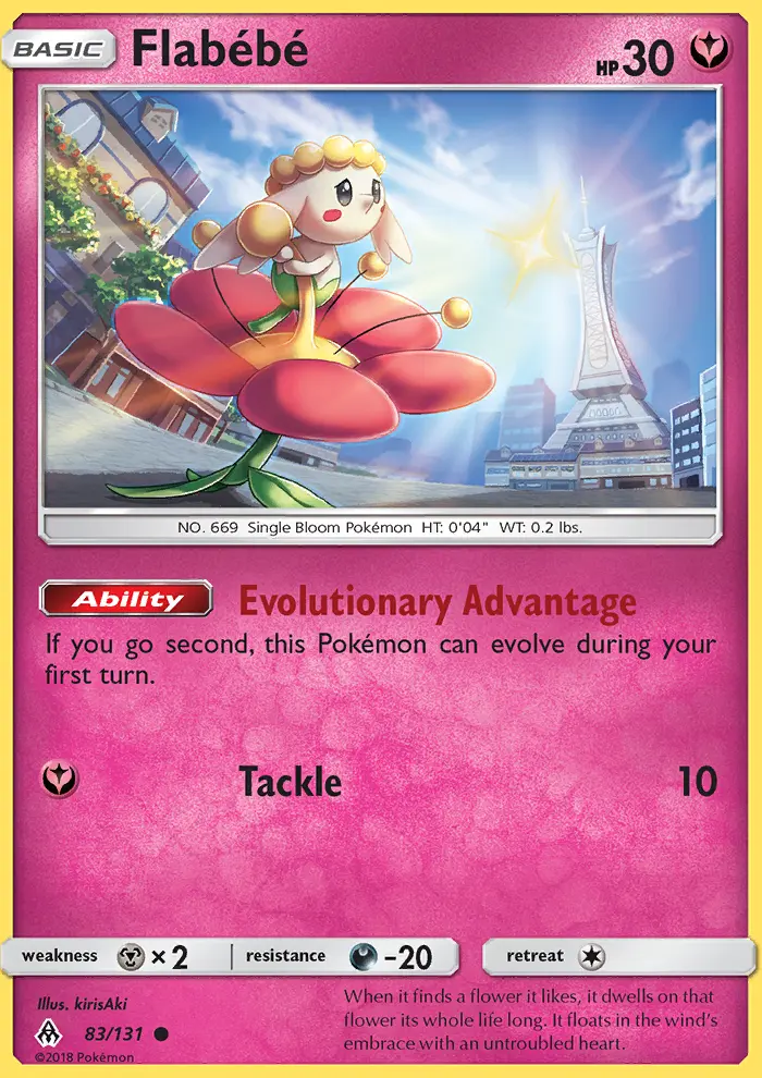 Flabébé 83 card from Forbidden Light