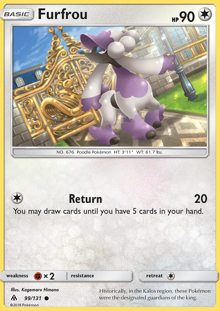Furfrou 99 — Forbidden Light 99, Normal finish