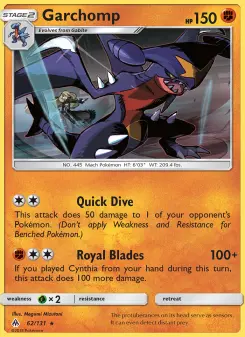 Garchomp — Forbidden Light #62