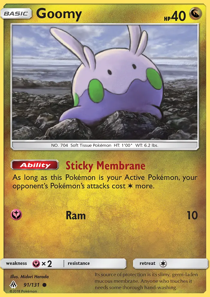 Goomy 91 — Forbidden Light 91, Normal finish