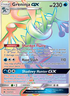 Greninja-GX 133 — Forbidden Light