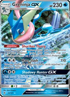 Greninja-GX 24 — Forbidden Light