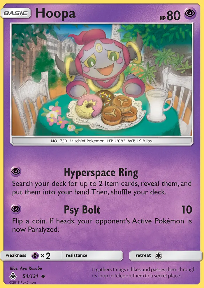 Hoopa 54 — Forbidden Light 54, Normal finish