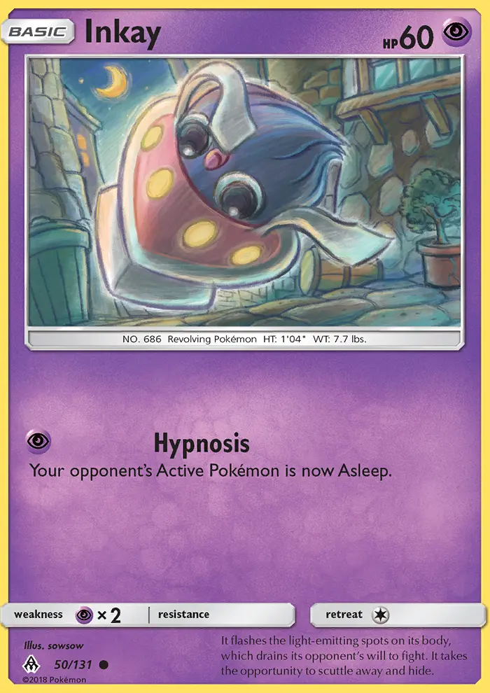 Inkay 50 — Forbidden Light 50, Normal finish