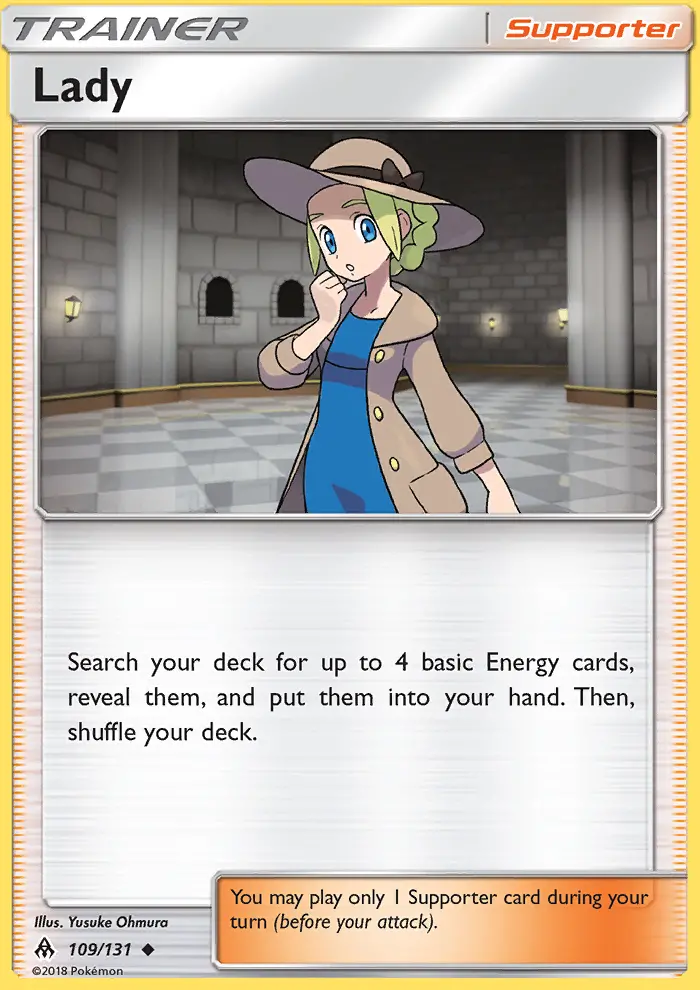 Lady 109 — Forbidden Light 109, Normal finish