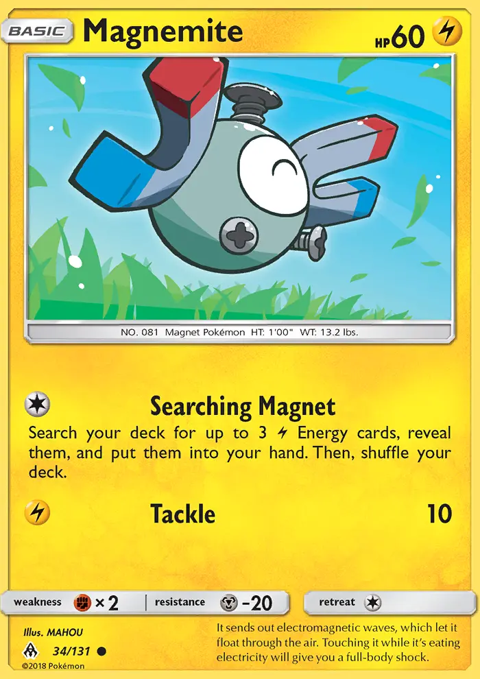 Magnemite 34 — Forbidden Light 34, Normal finish