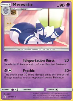 Meowstic — Forbidden Light 45