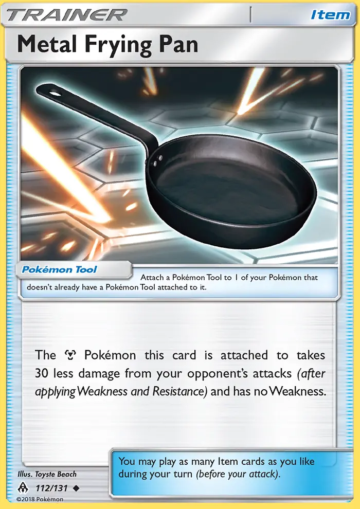 Metal Frying Pan 112 — Forbidden Light 112, Normal finish