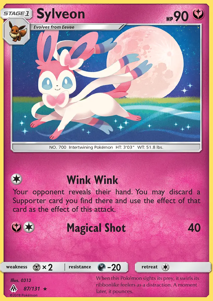 Sylveon 87 — Forbidden Light 87, Normal finish