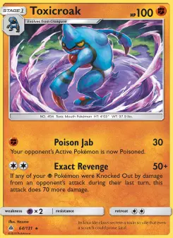 Toxicroak 64 — Forbidden Light