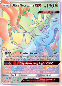 Ultra Necrozma-GX 140 — Forbidden Light