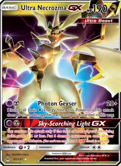 Ultra Necrozma-GX 95 — Forbidden Light
