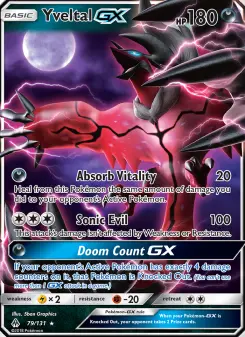 Yveltal-GX 79 — Forbidden Light