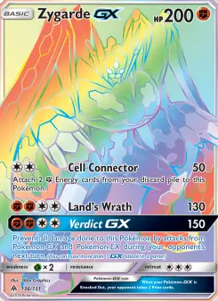 Zygarde-GX — Forbidden Light #136