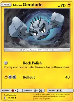 Alolan Geodude — Guardians Rising #40