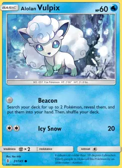 Alolan Vulpix — Guardians Rising #21a