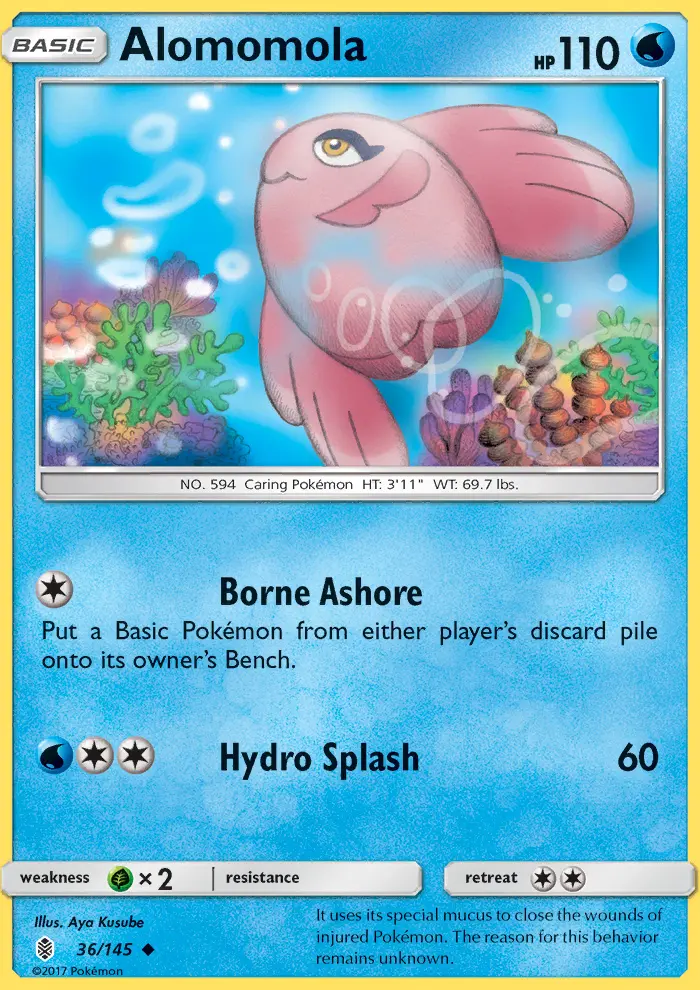 Alomomola 36 card from Guardians Rising
