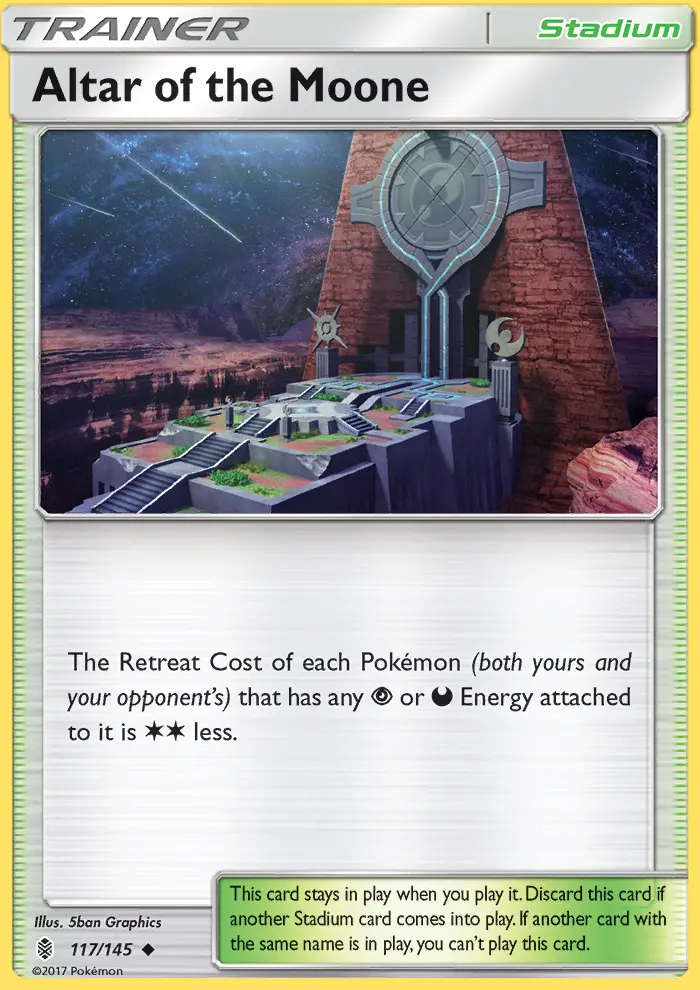Altar of the Moone 117 — Guardians Rising 117, Normal finish