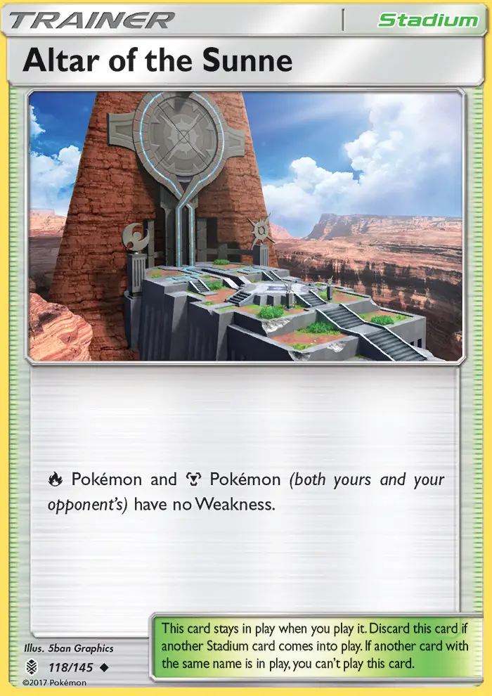 Altar of the Sunne 118 — Guardians Rising 118, Normal finish