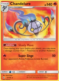 Chandelure — Guardians Rising #13