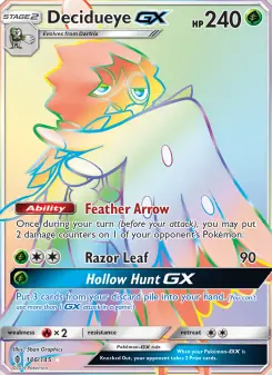 Decidueye-GX 146 — Guardians Rising