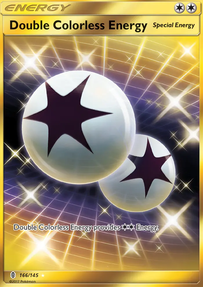 Double Colorless Energy 166 card from Guardians Rising