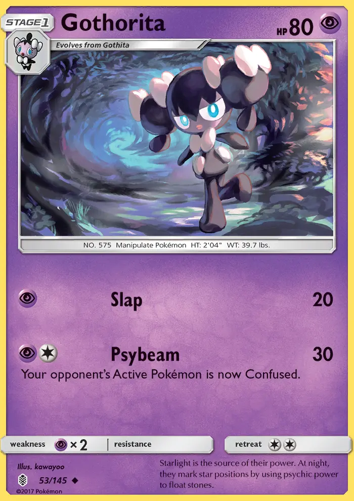 Gothorita 53 card from Guardians Rising