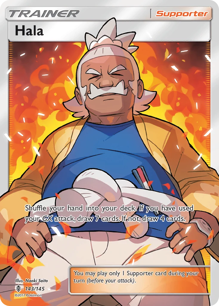 Hala 143 — Guardians Rising 143, Holofoil finish