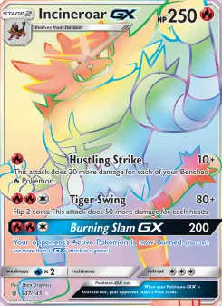 Incineroar-GX 147 — Guardians Rising