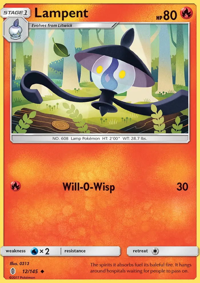 Lampent 12 card from Guardians Rising