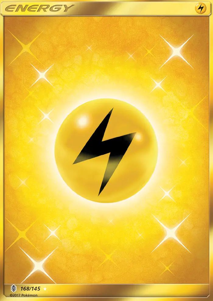 Lightning Energy 168 — Guardians Rising 168, Holofoil finish