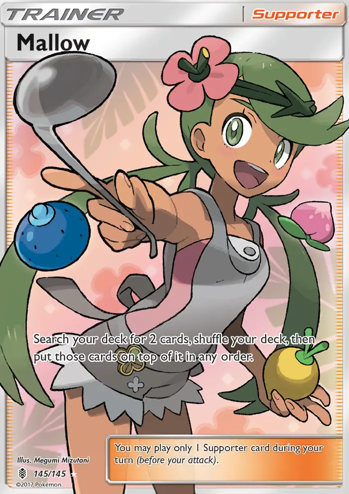 Mallow 145 — Guardians Rising 145, Holofoil finish