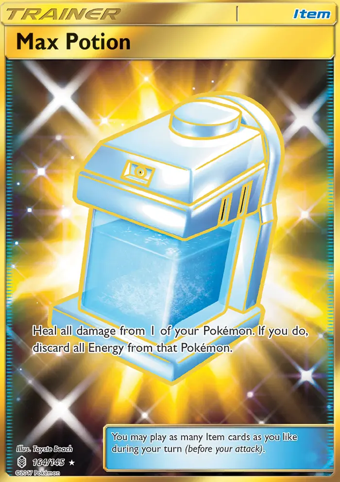 Max Potion 164 — Guardians Rising 164, Holofoil finish