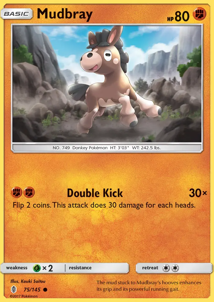 Mudbray 75 card from Guardians Rising