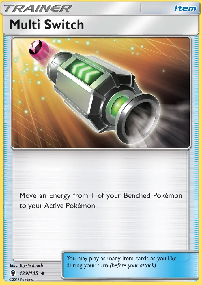 Multi Switch 129 — Guardians Rising 129, Normal finish