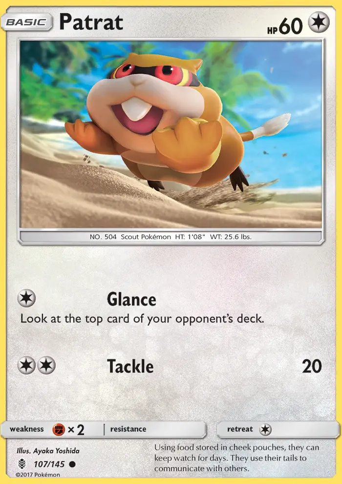 Patrat 107 — Guardians Rising 107, Normal finish