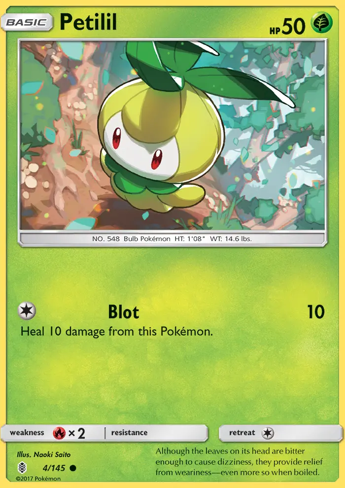 Petilil 4 — Guardians Rising 4, Normal finish